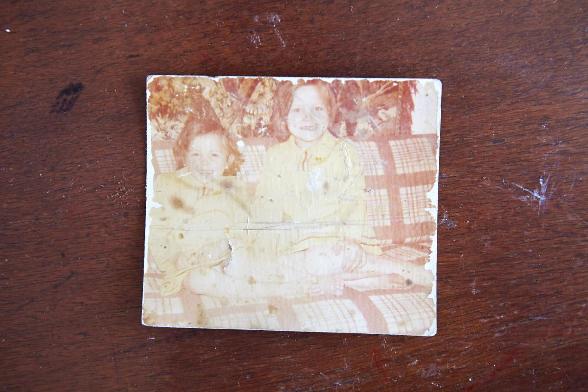 My family had already packed all our belongings,  we wanted to flee the very next day. At night the militias came and shot all male members of my family. I was brought to a detention camp in Bijeljina. I was then heavily pregnant. All photos have been lost. Except for very old family photos. I got them from relatives.
