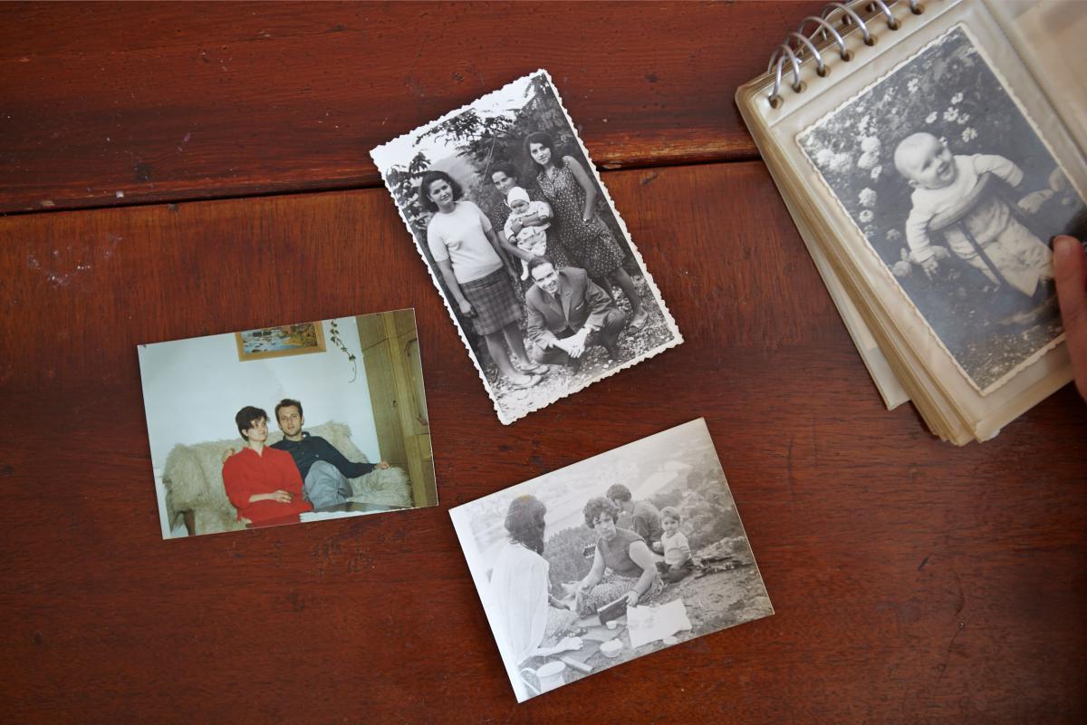 When I fled Srebrenica in 1995 i was able to save my family photo album with all my childhood memories. I kept it close and tight during my escape.