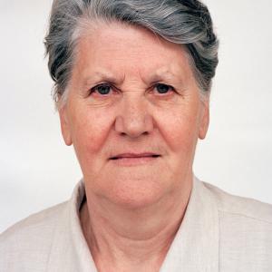 Nadžija H. (2005)  - Nadžija H. Born on 28.11.1942 near Srebrenica. Her husband has been missing since the fall of Srebrenica. She is the mother of two daughters and has been living in Tuzla since July ’95. One daughter has married five years ago and Nadžija loves taking care of her grand-son. Together with her other daughter who is a teacher, she wanted to move back to Srebrenica, but her daughter does not find work there. Nadžija is often in Srebrenica.
