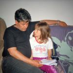 Jasminka S. (2000)  - My daughter and my husband.