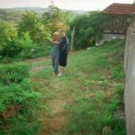 Nadžija H. (2000)  - My brother returned to the house where we were born. He is rebuilding it, because everything there was burned down. My mother was killed here. 