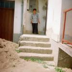 Vojka J.  (2000)  - Me at the front door of my house (I don’t know where to start). 